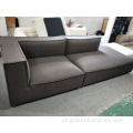 Sofá de sofá de móveis de design moderno sofá de sala de estar